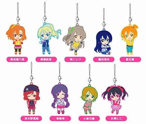 Nendoroid Plus Trading Rubber Straps Love Live! 03 Box Set Good Smile Company- Japan Figure Store - #1 Bring To You The Best Japanese Goods