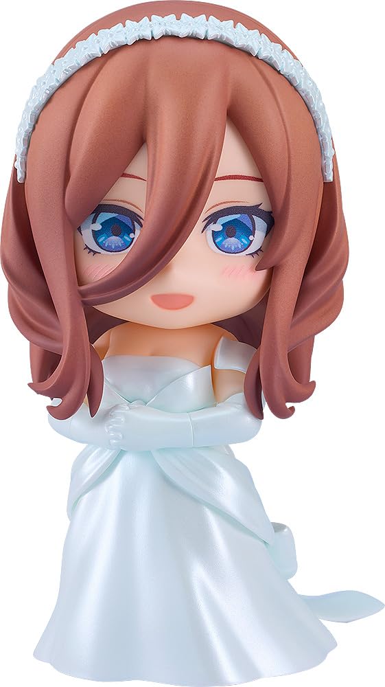 Good Smile Company Nendoroid Miku Nakano Wedding Dress Figure: Quintessential Quintuplets Non-Scale Plastic- Japan Figure Store - #1 Bring To You The Best Japanese Goods