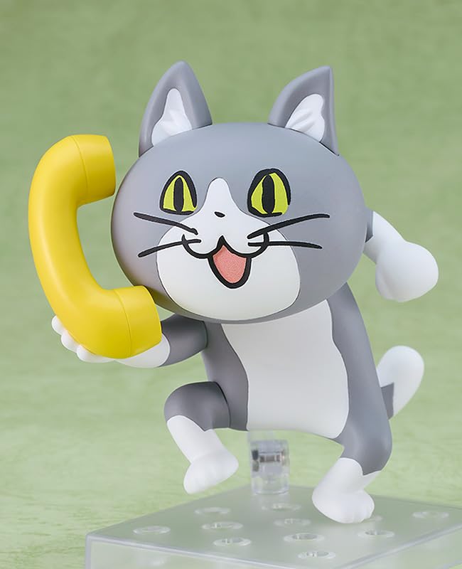 Good Smile Company Nendoroid Work Cat Movable Figure Non-Scale Plastic Painted- Japan Figure Store - #1 Bring To You The Best Japanese Goods