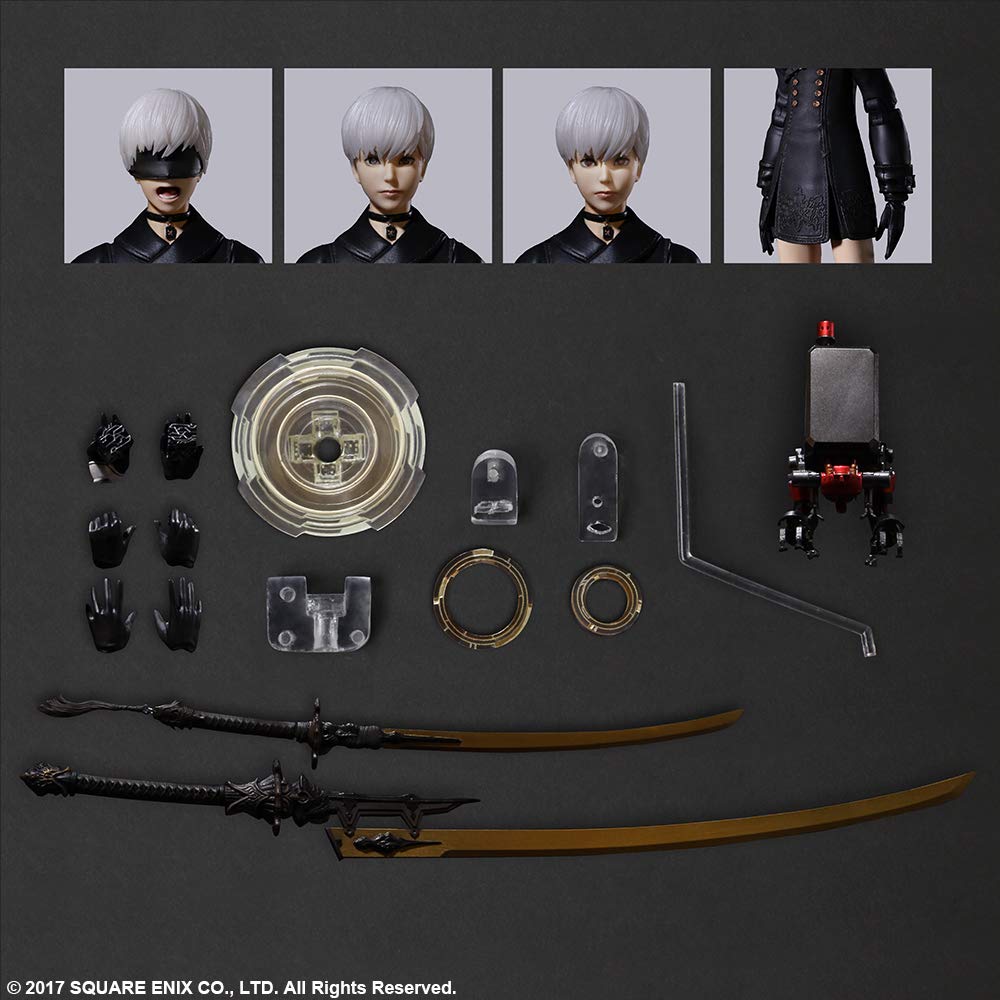 SQUARE ENIX Play Arts Yorha No.9 Type S Dx Edition Figure Nier: Automata- Japan Figure Store - #1 Bring To You The Best Japanese Goods