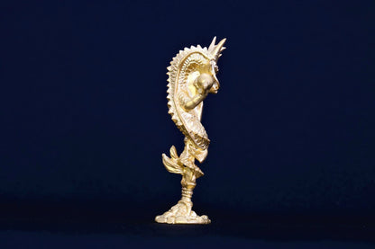 Kiyoshi Tsuda 24K Gold Plated Kurikara Ryuo by Japan Reimeisha Pure Silver- Japan Figure Store - #1 Bring To You The Best Japanese Goods