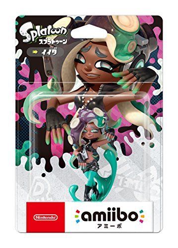 Nintendo Amiibo Splatoon Marina Iida 3ds Switch Accessories - Japan Figure