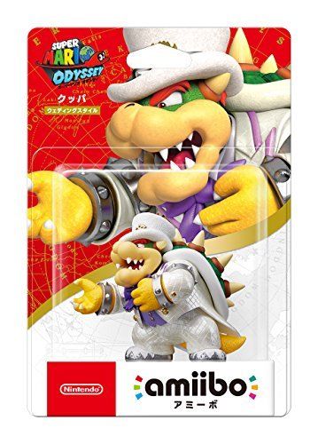 Nintendo Amiibo Super Mario Odyssey Bowser Koopa Wedding Style 3ds Switch- Japan Figure Store - #1 Bring To You The Best Japanese Goods