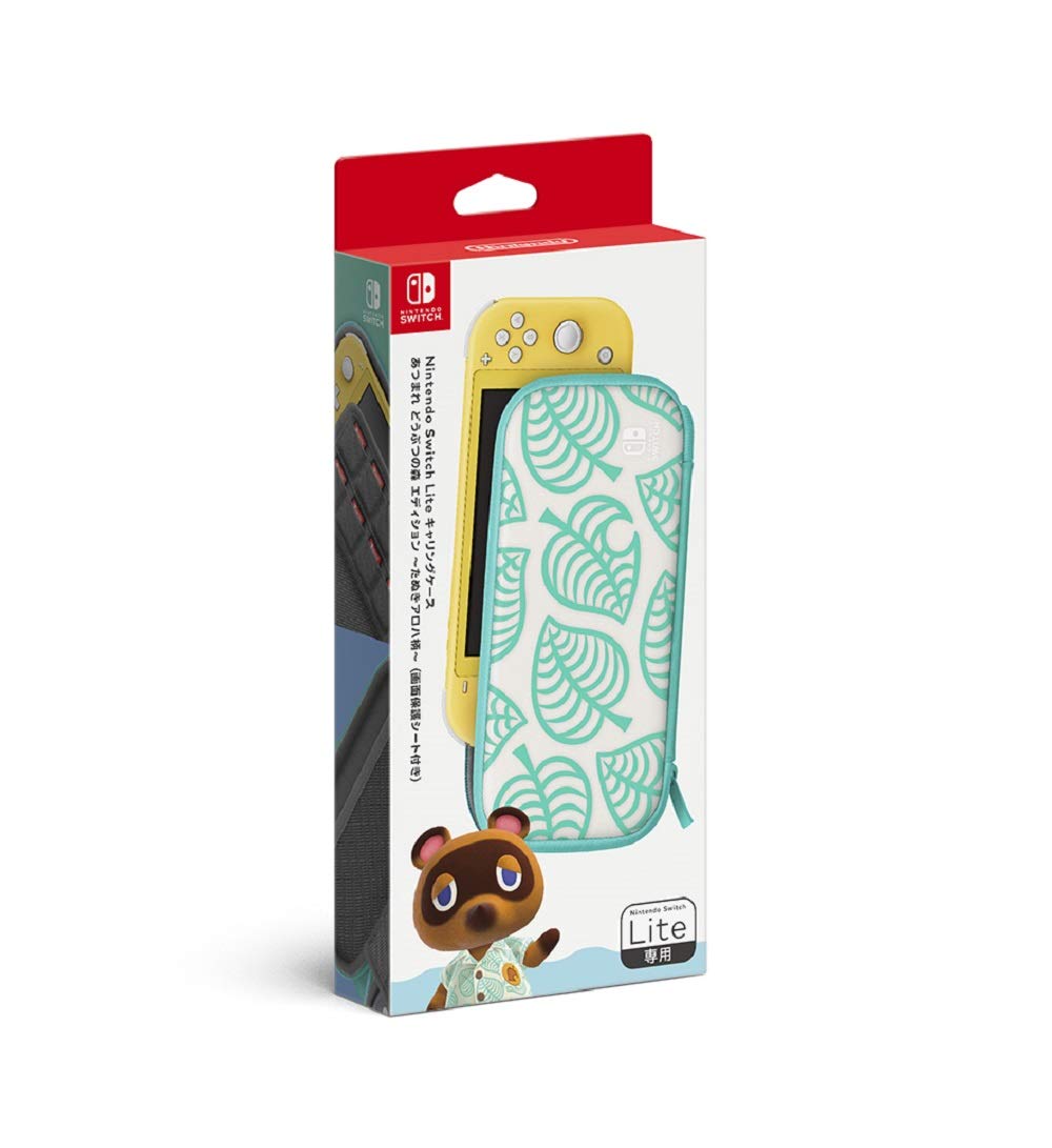 NINTENDO NINTENDO Switch Lite Animal Crossing: New Horizons Aloha Edition Carrying Case & Screen Protector- Japan Figure Store - #1 Bring To You The Best Japanese Goods