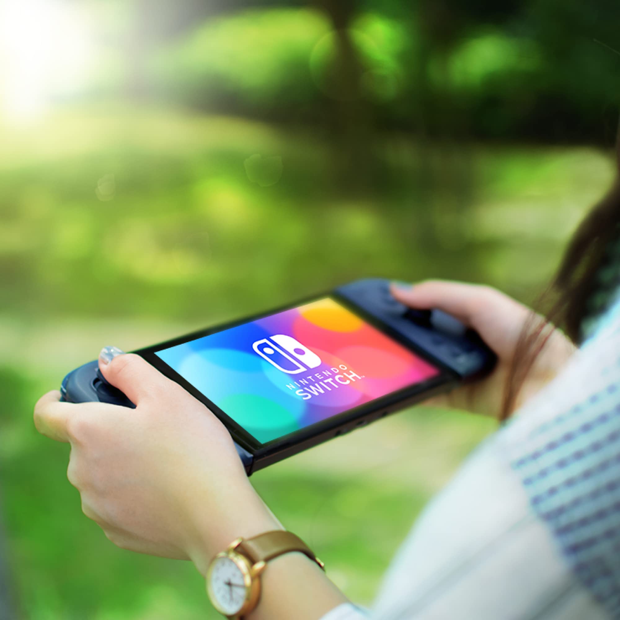 [Nintendo Licensed Product] Grip Controller Fit For Nintendo Switch Mint Green X White [Nintendo Switch Compatible]- Japan Figure Store - #1 Bring To You The Best Japanese Goods