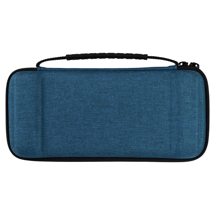 HORI Slim Hard Pouch Plus For Nintendo Switch / Nintendo Switch Oled Model Blue- Japan Figure Store - #1 Bring To You The Best Japanese Goods