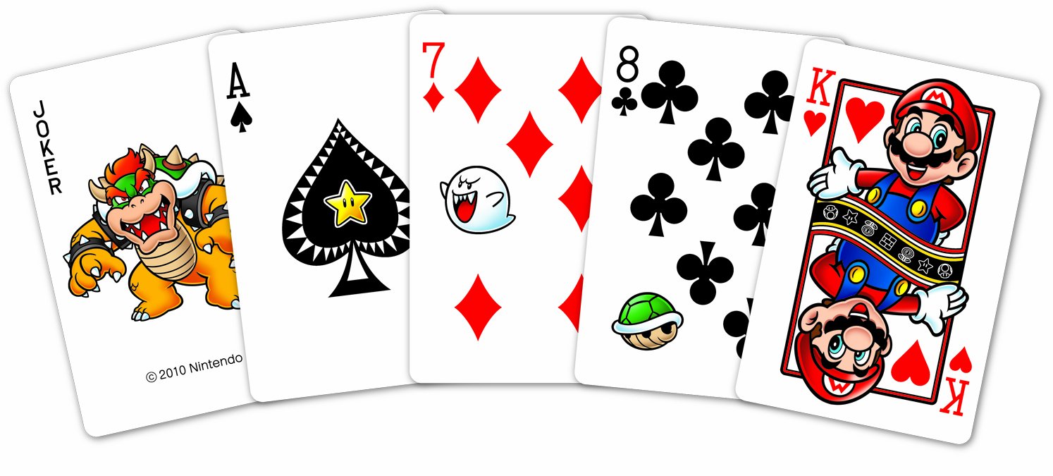 NINTENDO Mario Playing Cards Nap-02 Standard- Japan Figure Store - #1 Bring To You The Best Japanese Goods