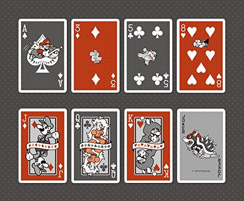NINTENDO Mario Playing Cards Nap-06 Retro Art- Japan Figure Store - #1 Bring To You The Best Japanese Goods
