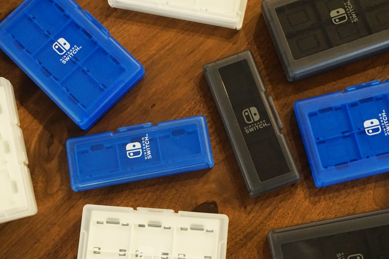 HORI Game Card Case 6+2 Black For Nintendo Switch- Japan Figure Store - #1 Bring To You The Best Japanese Goods