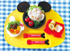 Kam Kasei Japan Nishiki Baby Tableware Set W/ Mickey Mouse Icon- Japan Figure Store - #1 Bring To You The Best Japanese Goods