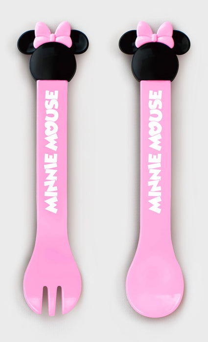 Kam Kasei Nishiki Japan Disney Minnie Mouse Icon Lunch Plate- Japan Figure Store - #1 Bring To You The Best Japanese Goods