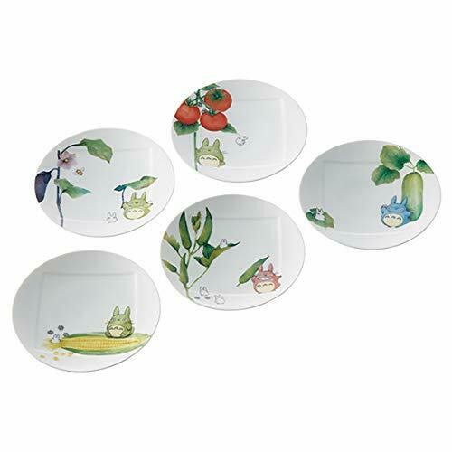 Noritake My Neighbor Totoro 15.5 Cm Plate Set 5 Piece Vf9931 - Japan Figure