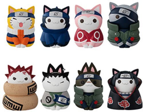 MEGAHOUSE Mega Cat Project Nyaruto Cats Of Konoha Village 8 Pcs Box Naruto- Japan Figure Store - #1 Bring To You The Best Japanese Goods