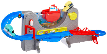 Bath Toy Train Undersea Tunnel! Hokkaido Shinkansen Hayabusa & Doctor Yellow Set- Japan Figure Store - #1 Bring To You The Best Japanese Goods