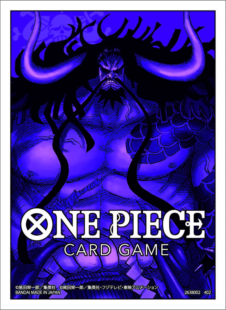 Bandai One Piece Card Game Card Sleeve 1 Kaido- Japan Figure Store - #1 Bring To You The Best Japanese Goods