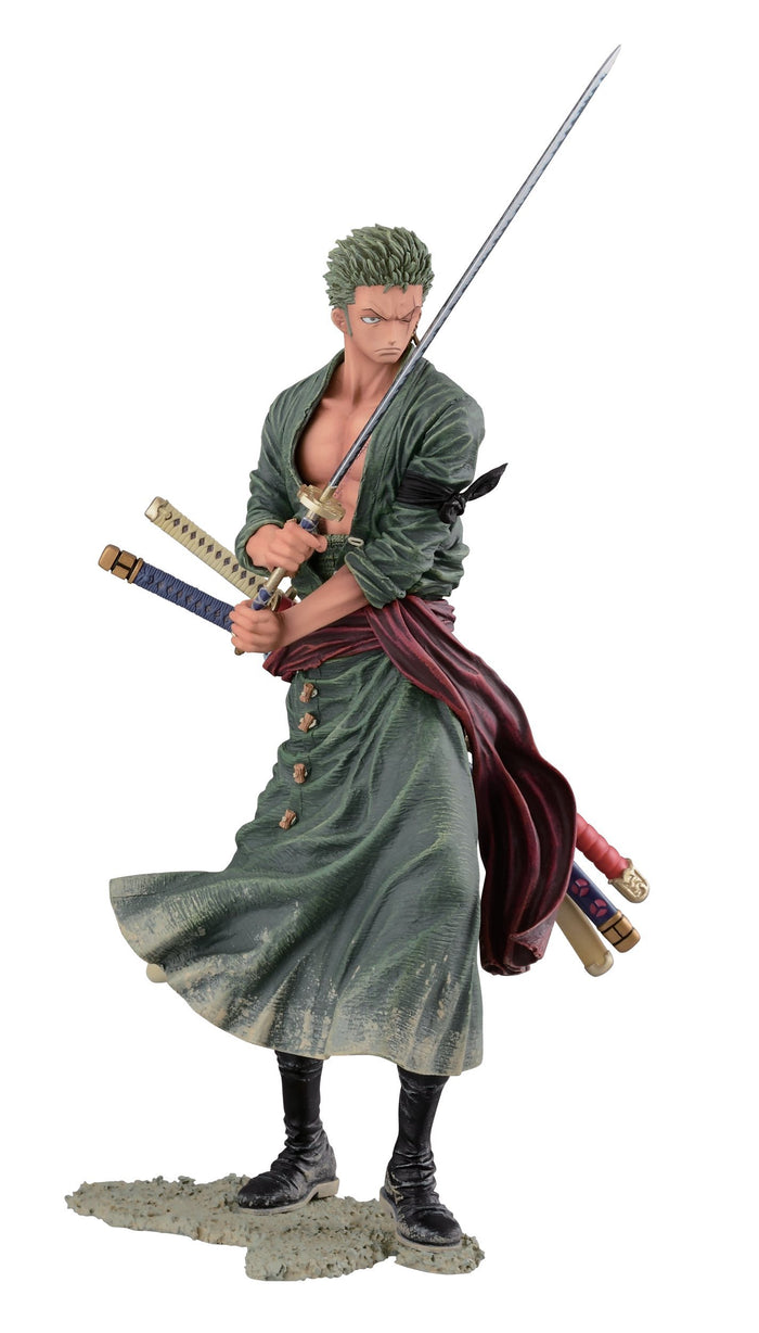 Banpresto One Piece Creator X Creator Roronoa Zoro Figure Japan- Japan Figure Store - #1 Bring To You The Best Japanese Goods
