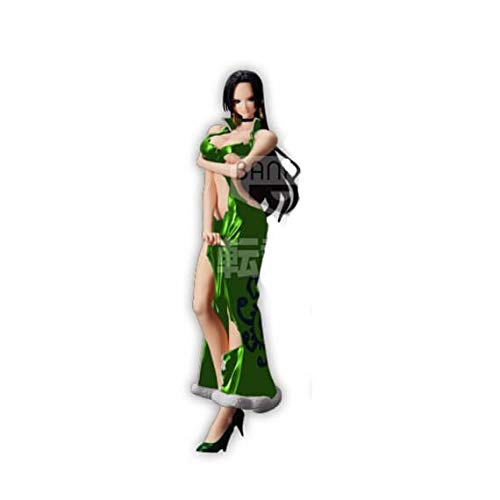 Banpresto One Piece Glitter & Glamours Hancock & Bonney Special Ver. A. Boa Hancock (Green Metallic Ver) Prize Japan- Japan Figure Store - #1 Bring To You The Best Japanese Goods
