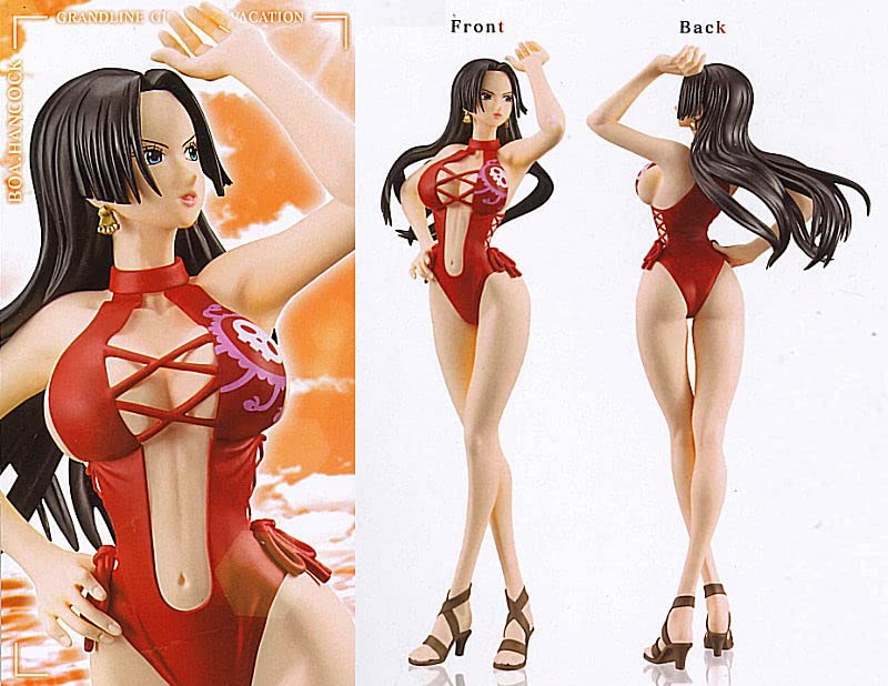 Generic Product Japan One Piece Grandline Girls On Vacation Boa.Hancock Red Ver. Banpresto- Japan Figure Store - #1 Bring To You The Best Japanese Goods