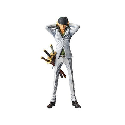 Banpresto One Piece Roronoa Zoro King Of Artist White & Purple Ver. Japan Figure (White)- Japan Figure Store - #1 Bring To You The Best Japanese Goods