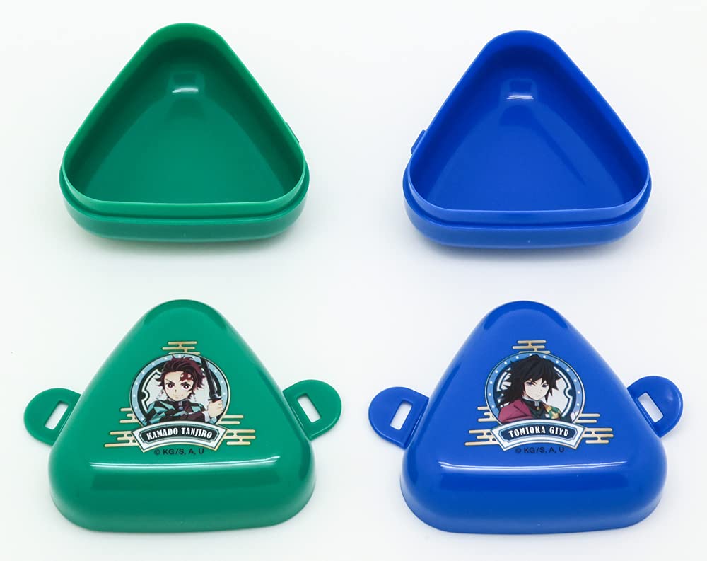 OSK Demon Slayer: Kimetsu No Yaiba Onigiri Case Set 2 Pcs : Stanjiro & Giyu- Japan Figure Store - #1 Bring To You The Best Japanese Goods