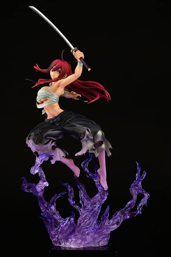 Orcatoys Erza Scarlet Samurai -Kouen Banjou- Ver. Jet Black 1/6 Figure Fairy Tail- Japan Figure Store - #1 Bring To You The Best Japanese Goods