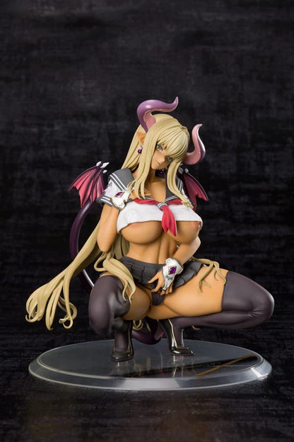 Orchidseed Sailor Succubus Sapphire Poison Black Comic Unreal Vol.33 Cover Gal Pvc Figure By Mogudan 1/6 Scale- Japan Figure Store - #1 Bring To You The Best Japanese Goods