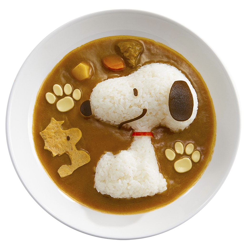 Osk Japan Deco Curry Rice Mold Snoopy With Parts Die | Easy To Enjoy Ls-7- Japan Figure Store - #1 Bring To You The Best Japanese Goods