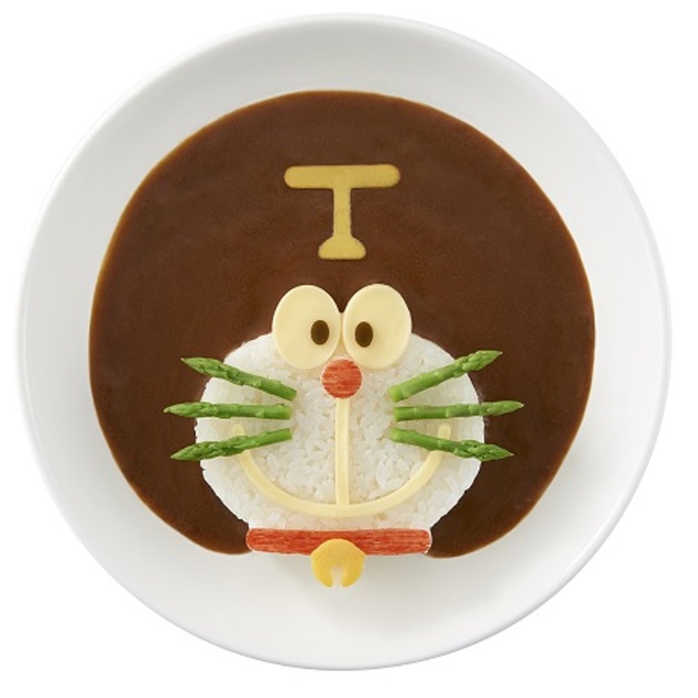 Osk Doraemon Deco Curry Rice Mold Ls-7 Japan - 114 X 109 X 33Mm Cutting Die 120 X 100 X 14Mm- Japan Figure Store - #1 Bring To You The Best Japanese Goods