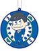 Banpresto Osomatsu-San Large Rubber Coaster with Ball Chain Karamatsu Edition- Japan Figure Store - #1 Bring To You The Best Japanese Goods