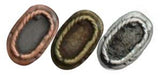 Oval Belt Buckle Oxidized Silver Amp043-Ssv Doll Accessory- Japan Figure Store - #1 Bring To You The Best Japanese Goods