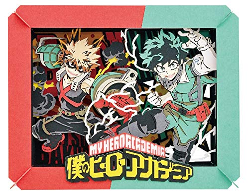 ENSKY Paper Theater Pt-160 My Hero Academia Izuku Midoriya And Katsuki Bakugo- Japan Figure Store - #1 Bring To You The Best Japanese Goods