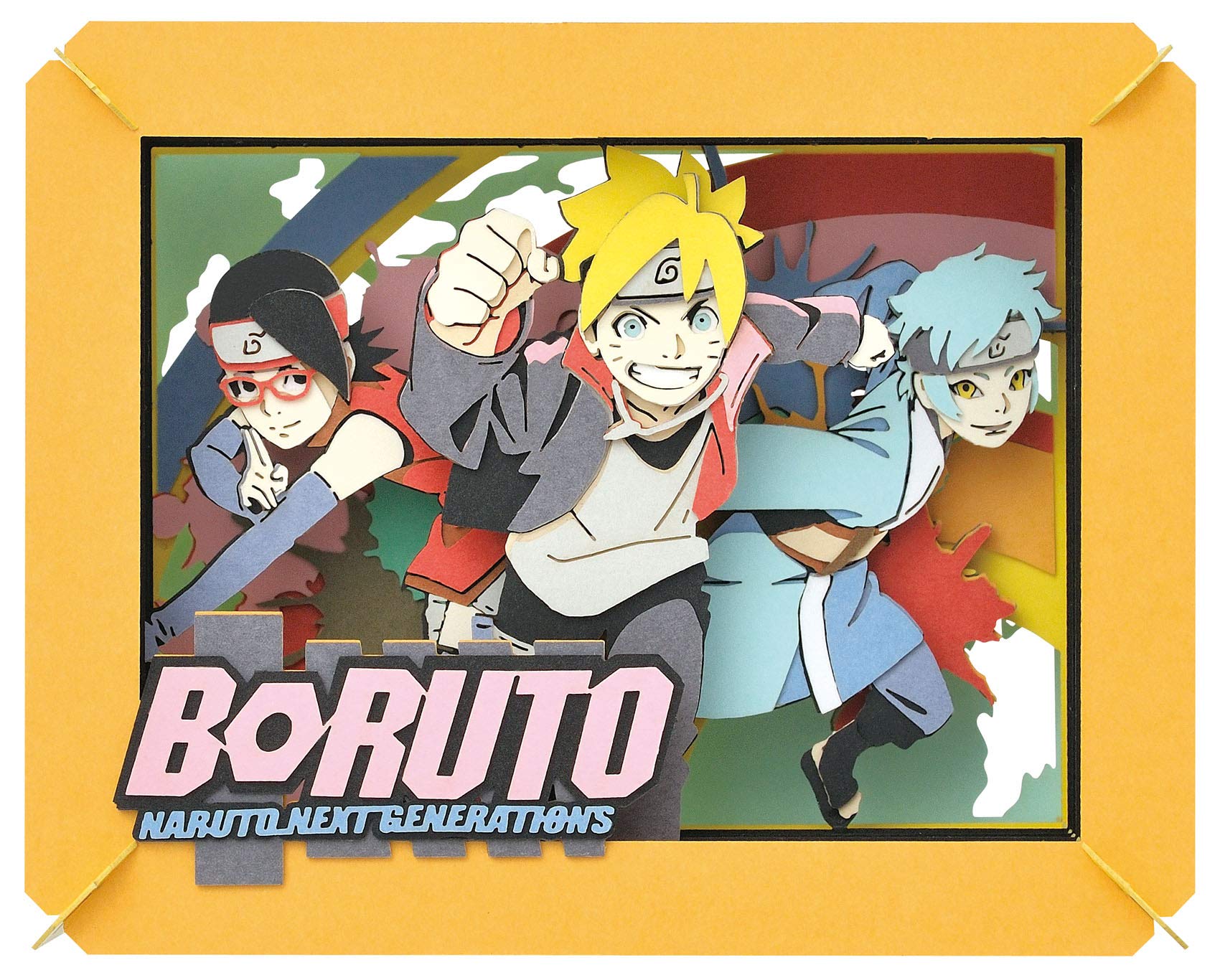 ENSKY Paper Theater Pt-126 Boruto The New Team 7- Japan Figure Store - #1 Bring To You The Best Japanese Goods