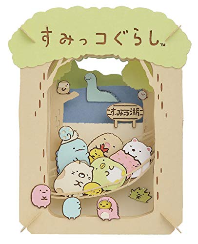 ENSKY Paper Theater Pt-170 Sumikko Gurashi Everybody On A Hammock- Japan Figure Store - #1 Bring To You The Best Japanese Goods