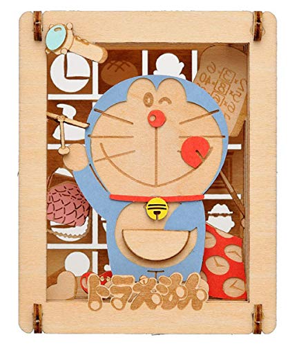 ENSKY Paper Theater Pt-W09 Wood Style Doraemon Secret Tool- Japan Figure Store - #1 Bring To You The Best Japanese Goods