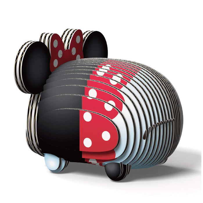 A-ZONE Eugy Disney Tsum Tsum Minnie Mouse 3D Cardboard Model Kit- Japan Figure Store - #1 Bring To You The Best Japanese Goods