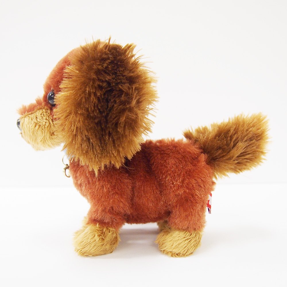SUNLEMON Plush Doll Pups! Miniature Dachshund Brown Size S Tjn- Japan Figure Store - #1 Bring To You The Best Japanese Goods