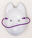 Party City Japanese-Style Folk Art Mask Fox Black Japanese Half Masks Fox Masks- Japan Figure Store - #1 Bring To You The Best Japanese Goods