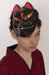 Party City Japanese-Style Folk Art Mask Fox Black Japanese Half Masks Fox Masks- Japan Figure Store - #1 Bring To You The Best Japanese Goods