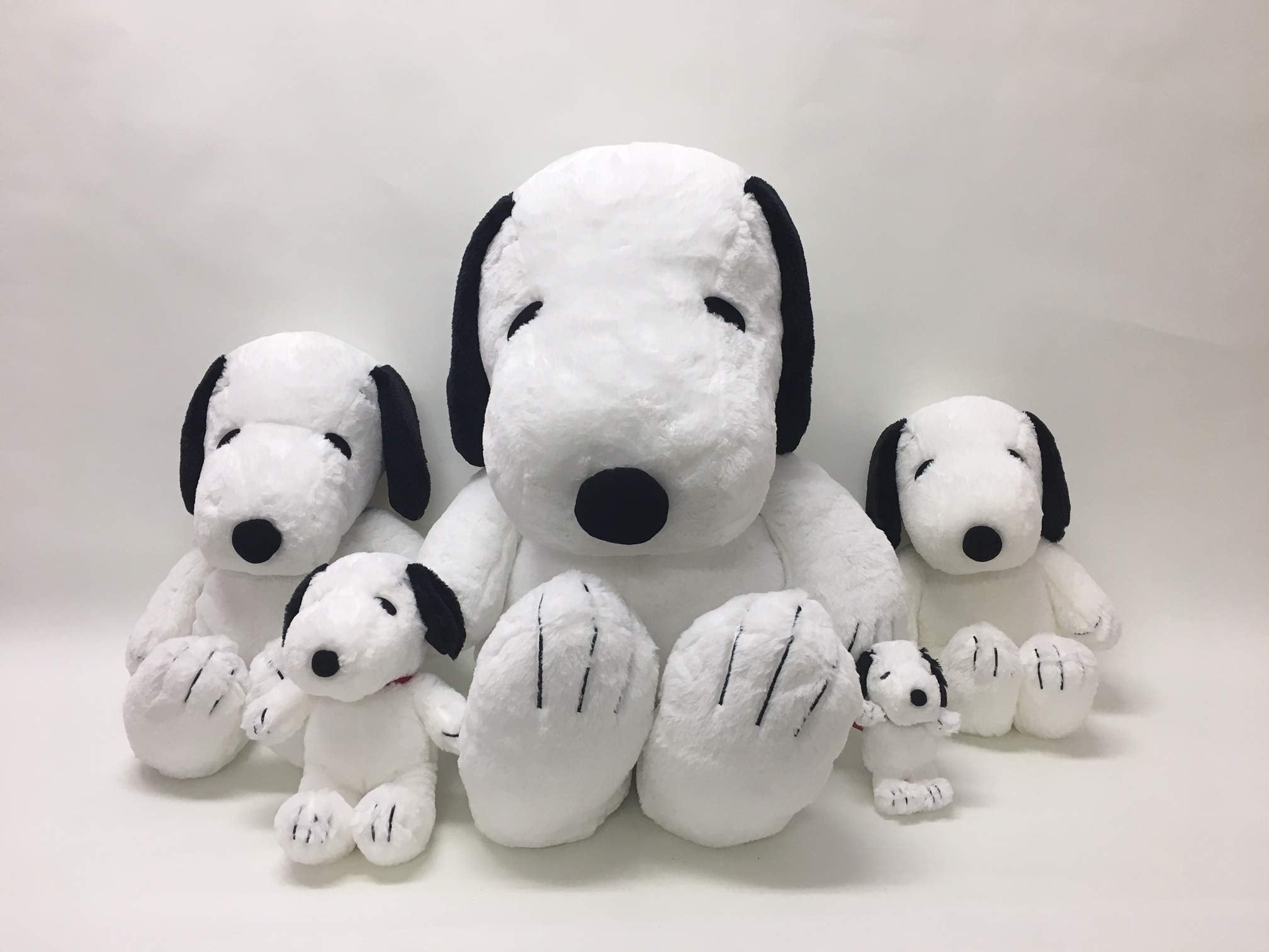 Nakajima Plush Doll Hug Hug Snoopy Black L- Japan Figure Store - #1 Bring To You The Best Japanese Goods