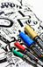 GAIANOTES Gpm00552 Opaque 4 Artist Marker 2Mm Gold Hobby Tools- Japan Figure Store - #1 Bring To You The Best Japanese Goods