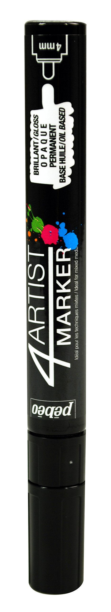 GAIANOTES Gpm01245 Opaque 4 Artist Marker 4Mm Black Hobby Tools- Japan Figure Store - #1 Bring To You The Best Japanese Goods
