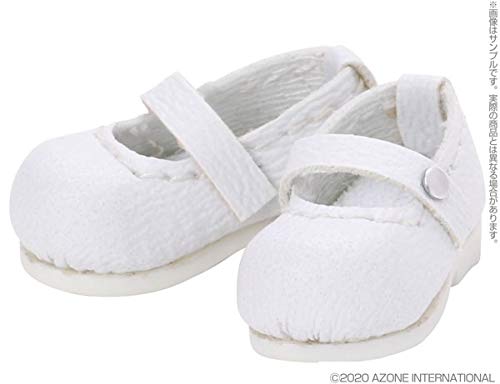Picco Neemo 1/12 Pico P Strap Shoes White (For Doll)- Japan Figure Store - #1 Bring To You The Best Japanese Goods