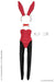 AZONE Pic237-Red 1/12 Bunny Girl Set Red- Japan Figure Store - #1 Bring To You The Best Japanese Goods