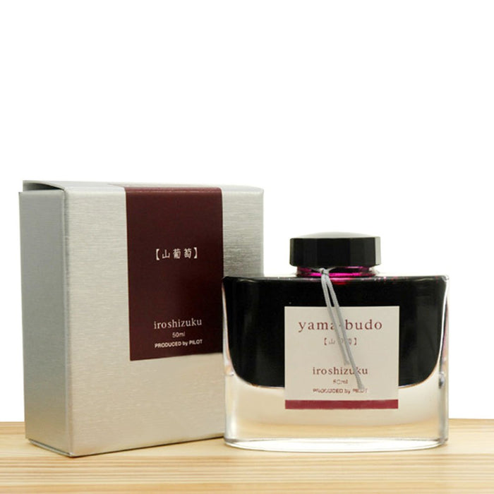 PILOT Fountain Pen Ink Iroshizuku Yama-Budo Ink-50-Yb- Japan Figure Store - #1 Bring To You The Best Japanese Goods