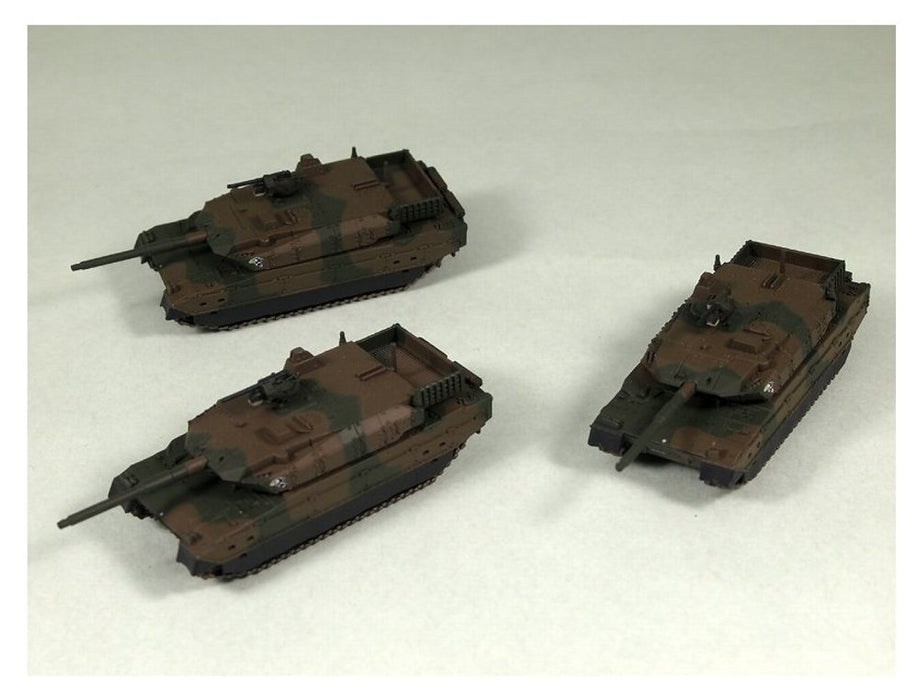 PIT-ROAD - Sgk01 Jgsdf Type 10 Mbt - 3 Tanks 1/144 Scale Kit- Japan Figure Store - #1 Bring To You The Best Japanese Goods
