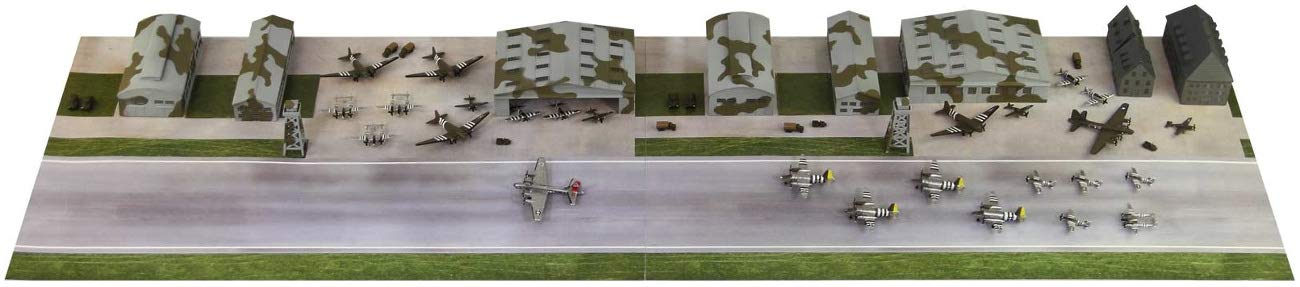 Pit Road Sps01 WwII United States Army Aviation Air Base 1/700 Japanese Military Model- Japan Figure Store - #1 Bring To You The Best Japanese Goods