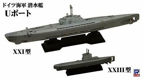 Pit-road 1/700 German Navy Submarines U-boat Type Xxi & Xxiii Kit W223- Japan Figure Store - #1 Bring To You The Best Japanese Goods