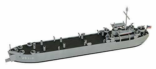 Pit-road 1/700 Sky Wave Series Us Navy Landing Shiptank Lst-1 Model Kit - Japan Figure