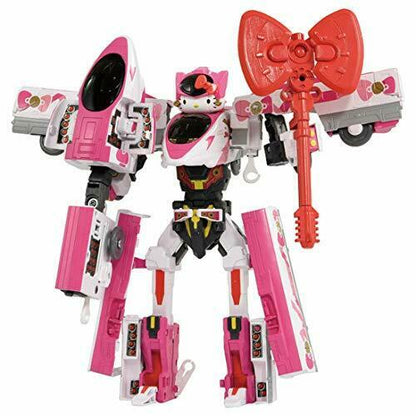 Pla-rail Shinkansen Deformed Robo Shinkalion Dxs Hello Kitty Figure- Japan Figure Store - #1 Bring To You The Best Japanese Goods