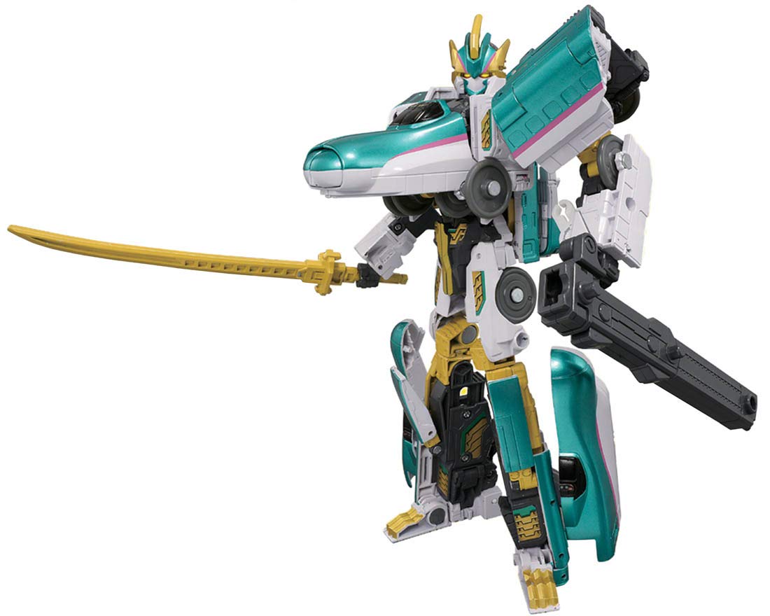 Takara Tomy Plarail Shinkansen Robot Shinkalion Dxs101 E5 Hayabusa Mkii Transforming Toy- Japan Figure Store - #1 Bring To You The Best Japanese Goods